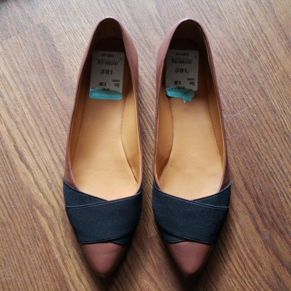 14 & Union Alexis Leather Flats!